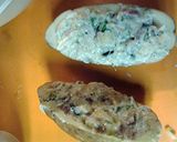 A picture of step 12 of Oso's deviled potatoes.