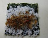 A picture of step 9 of Spiral Onigiri Rice Balls.