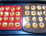 A picture of step 7 of Tea Flavored Mini Cakes with Strawberry Jam.