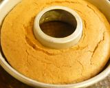 A picture of step 3 of Black Tea Butter Cake with Lemon Icing.