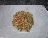 A picture of step 4 of Filet of Fish Papillote with Pine Mushroom Sauce.