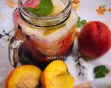 Hình bước làm 2 của món Nước Ép Củ Dền & Đào 🍑