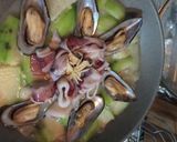海鮮煮絲瓜的食譜步驟3照片