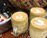 A picture of step 3 of Cold Coffee ☕.