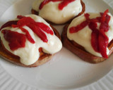 Foto del paso 6 de la receta: Tostas de boniato con brandada de bacalao