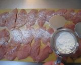 A picture of step 2 of Tender Chicken Breast and Cheese Picatta.