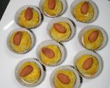 A picture of step 14 of Sweet Potato Snack With Caramel in the Center.