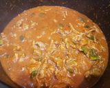 A picture of step 5 of Red Thai Curry with Pork.