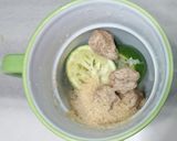 A picture of step 2 of Sore Throat Lime Drink Remedy.