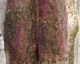 A picture of step 1 of Herb Roasted Pork Tenderloin.