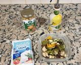 Foto del paso 1 de la receta: Ensalada de garbanzos (receta de aprovechamiento)