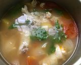 รูปขั้นตอนการทำที่ 5 ของ ซุปไก่ใส่มันฝรั่ง