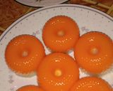 Foto langkah ke 9 dari resep Puding mangga lapis tawar santan.