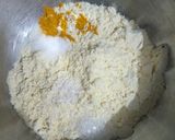 A picture of step 1 of Potato cheese dhokla sandwich.