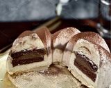 A picture of step 10 of Tiramisù Semifreddo.