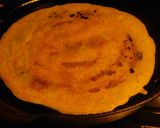 A picture of step 3 of Dosai with jowar flour.