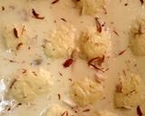 A picture of step 4 of Instant rasmalai 😊(sweet dish).