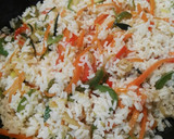 Foto del paso 5 de la receta: Arroz y verduras salteadas