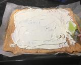 Une image de l'étape 5 de Bûche de Noël aux fruits rouges.