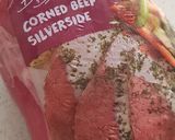A picture of step 1 of Aglio Olio and Corned Beef bits.