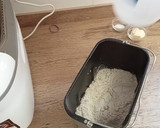 Foto del paso 2 de la receta: Pan de molde espelta integral sin corteza (sin horno)