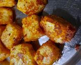 A picture of step 2 of Paneer Changezi.