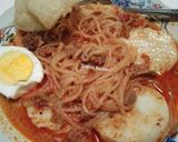 Foto langkah ke 5 dari resep Lontong campur khas Glenmore_Banyuwangi.