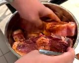 A picture of step 2 of Quite crispy lamb chops.
