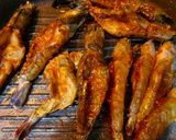 Foto langkah ke 6 dari resep Nasi Rempah Merah Putih Udang Bakar Jimbaran.