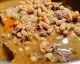 Foto del paso 3 de la receta: CAZUELA de Fríjol Blanquillo🫘o Palomito con Pavo🦃y Pollo🐥...!