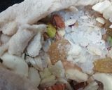 A picture of step 3 of Dry fruits Paratha.