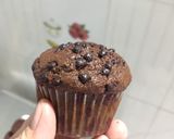 Hình bước làm 1 của món Chocolate muffin