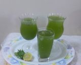 A picture of step 2 of Lemon 🍋mint leaves 🍃cooling refreshing mouth watering drink 🍸.