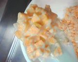 A picture of step 4 of Full of Fiber! Chunky Sweet Potato Ogre Dumplings.