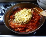 A picture of step 6 of Napolitan with Lots of Eggplants.
