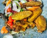 Gambar langkah 4 resipi Ayam cendawan #phopbylinimohd #batch18.