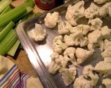 A picture of step 4 of Buffalo Cauliflower Bites.