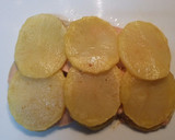 Foto del paso 5 de la receta: Milhoja de patata con jamón y foie