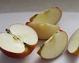 A picture of step 1 of Apple Bread.
