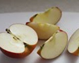 A picture of step 1 of Apple Bread.