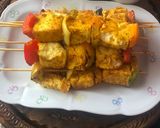 A picture of step 4 of Paneer Tikka.