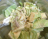 A picture of step 2 of Super Simple, Time-Saving Cabbage Salad in Sesame Oil.