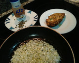 Foto del paso 1 de la receta: Pechuga de pollo, de aprovechamiento en salsa a la pimienta verde