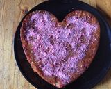 Une image de l'étape 7 de Gâteau aux poires et pralines roses.