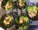 Une image de l'étape 7 de Cocktail de crevettes, laitue rougette et aneth.