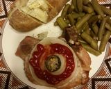 A picture of step 7 of Sweet Onion Baked Chops.