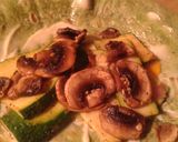 A picture of step 6 of Veggie Wraps.