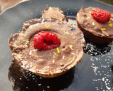 A picture of step 6 of Chocolate and Raspberry Tart.