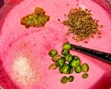 A picture of step 2 of Antioxidant Rich Beetroot Onion Rava Uttapam.