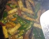 Foto langkah ke 5 dari resep Asem Pedas Ikan Cue Tongkol Tempe Cabe Ijo.